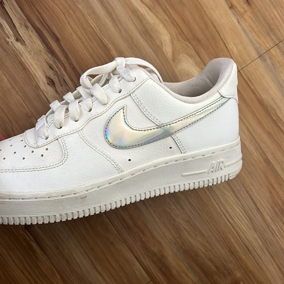 COPY - Nike Air Forces Holographic Swoosh - Picture 3 of 3